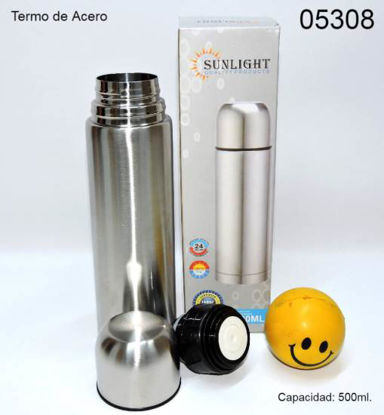 Imagen de TERMO DE ACERO 500ML 7.24